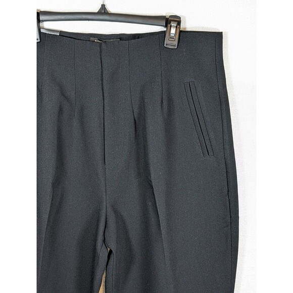 Banana Republic Womens Size 16 NWT Ultra-High Rise Tapered Pants Black 817461 - Picture 3 of 11